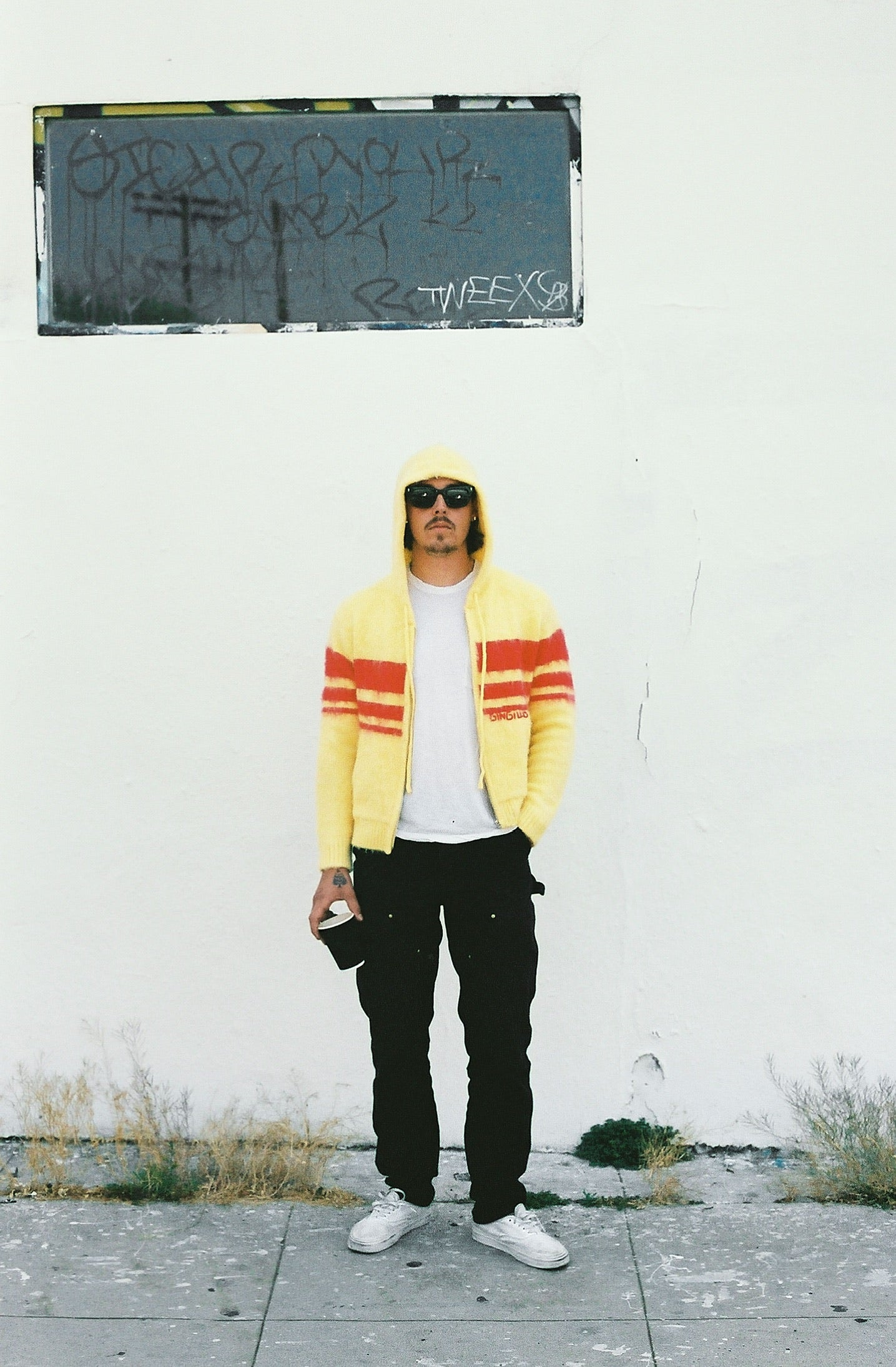 Gingillo Cadiz Wool Zip-Up Hoodie - Yellow