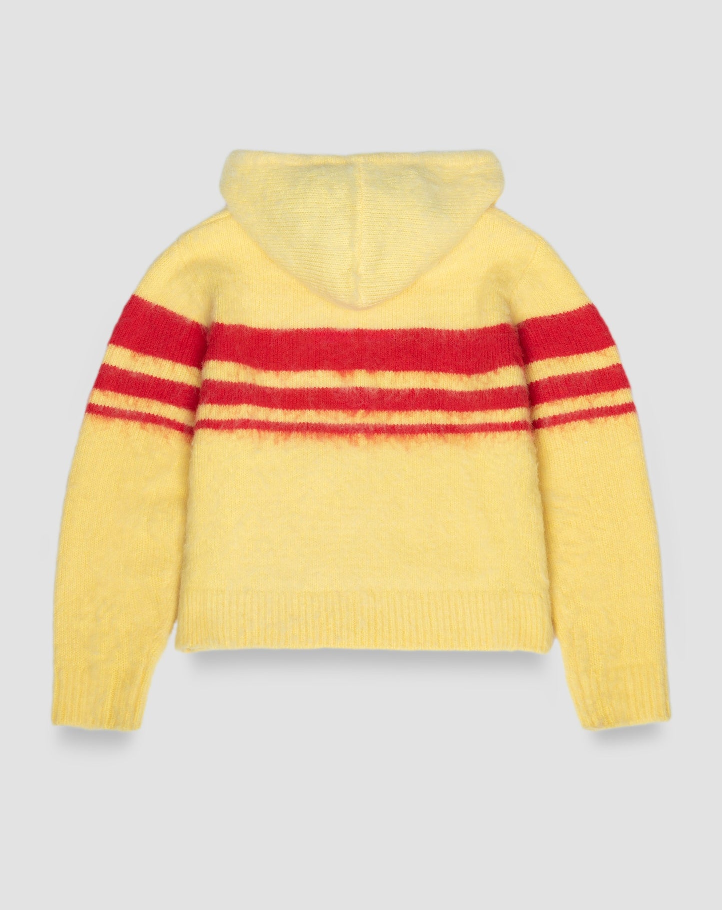 Gingillo Cadiz Wool Zip-Up Hoodie - Yellow