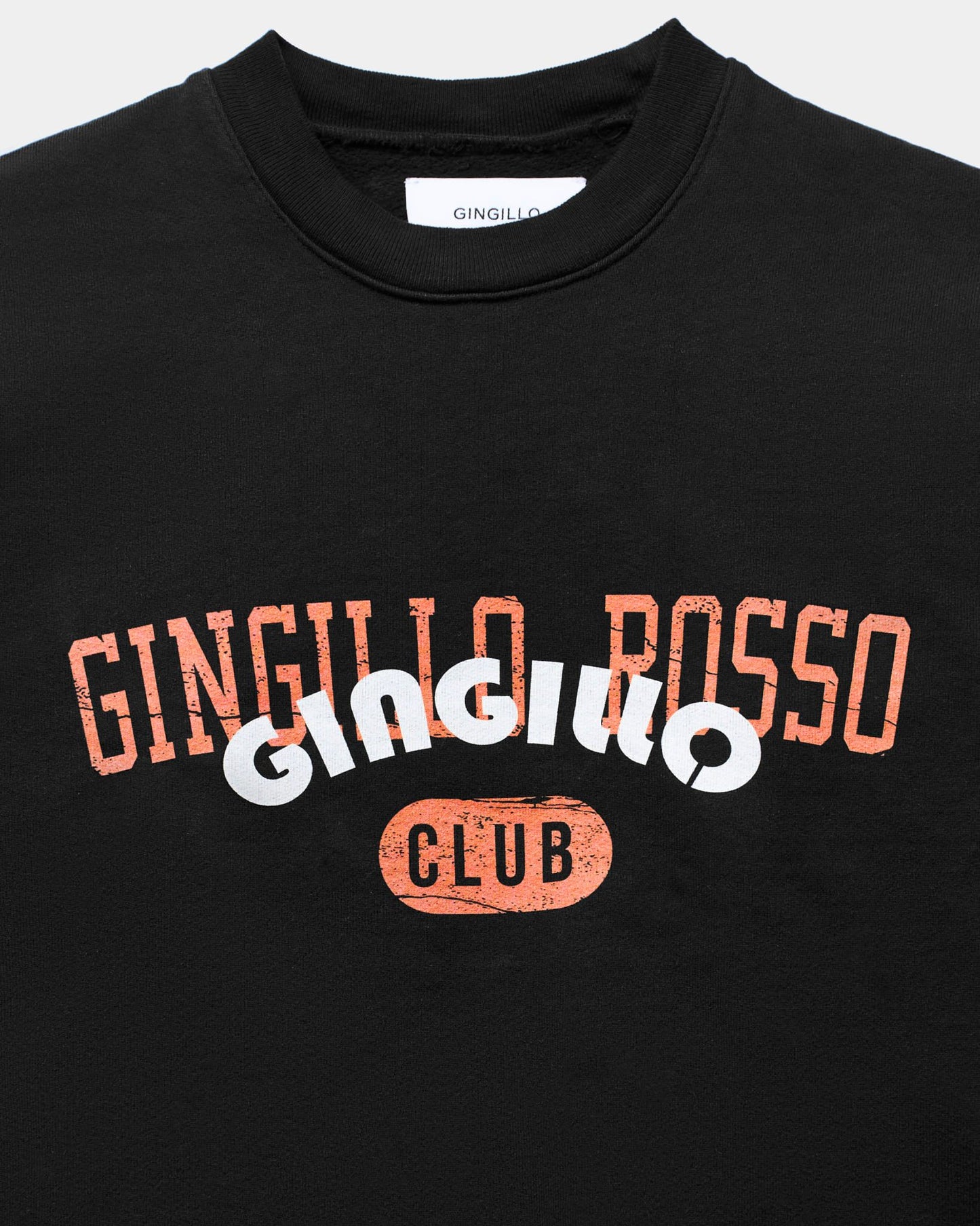 Gingillo Universidad Crewneck - Washed Black