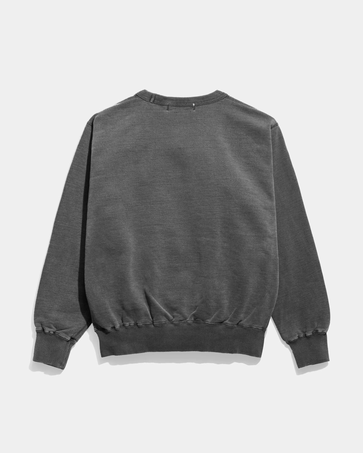 Gingillo Wordmark Washed Crewneck - Washed Black