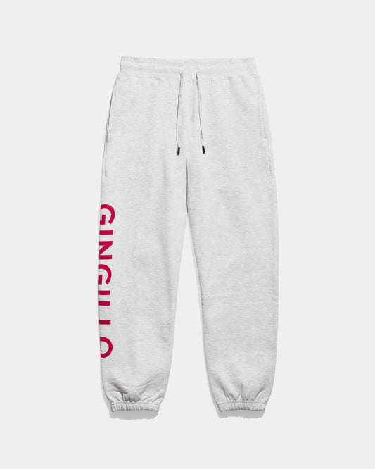 Gingillo Wordmark Sweatpants - Ash Grey