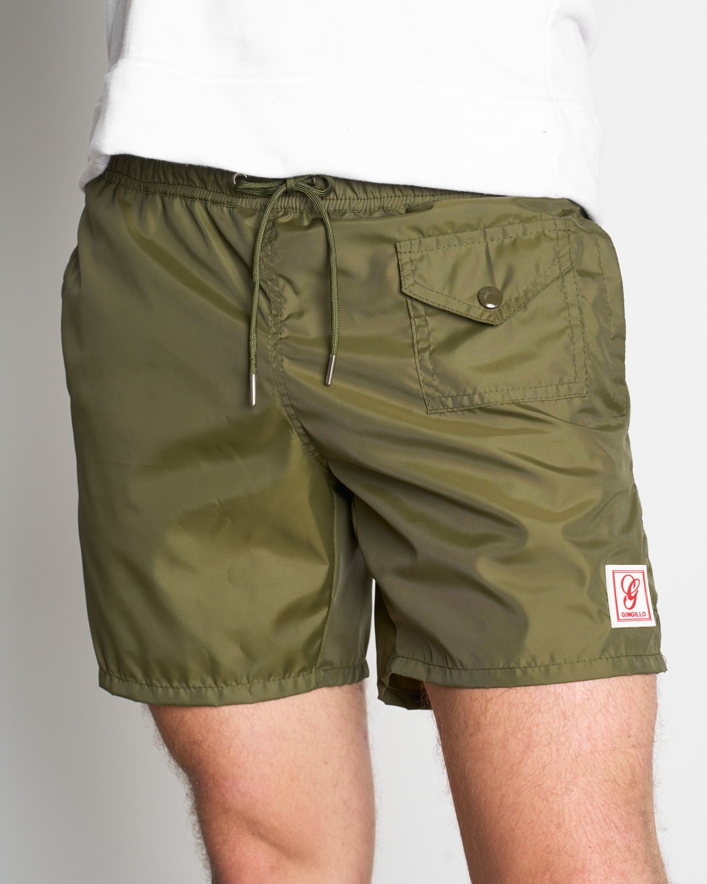 Gingillo Swim Trunks - Olive Green