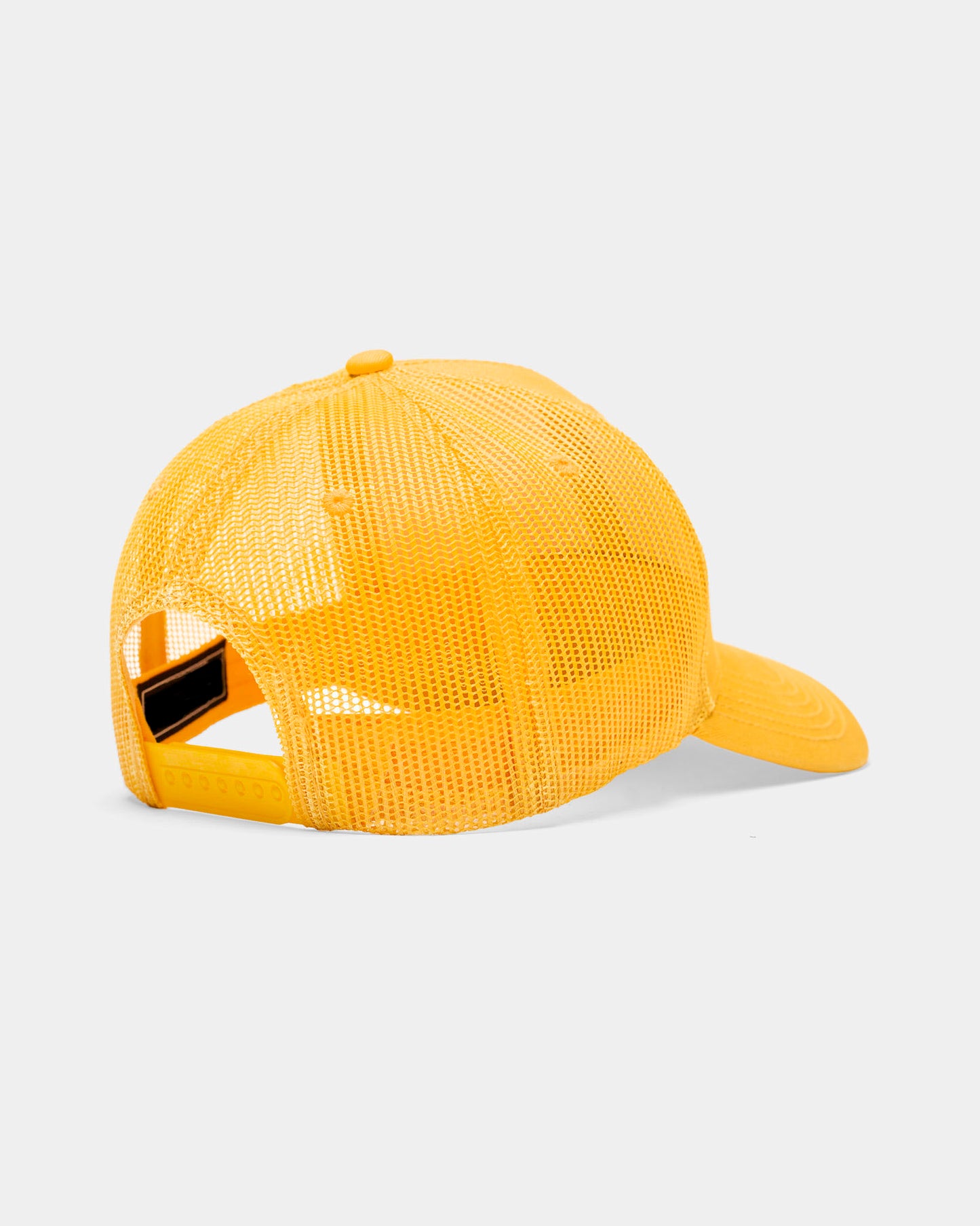 Parisian Mesh Back Trucker Cap - Yellow