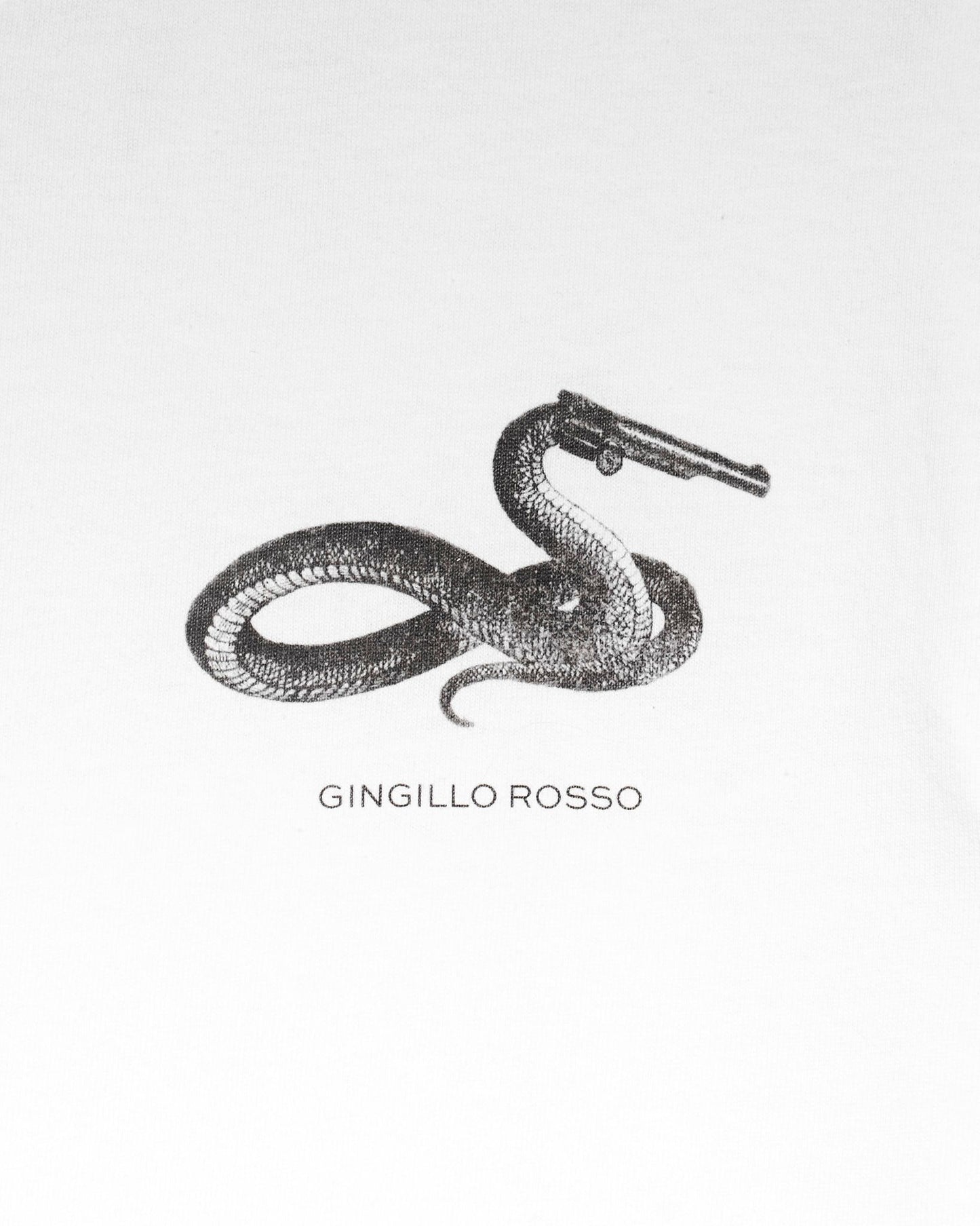 Gingillo Snake Bite T-Shirt - White