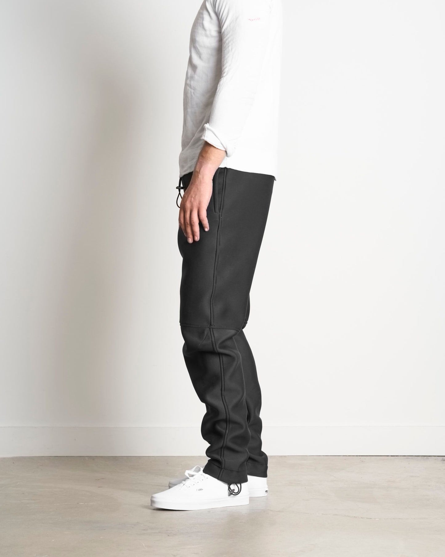 Gingillo Neoprene Scuba Runners Pant - Grey/Black