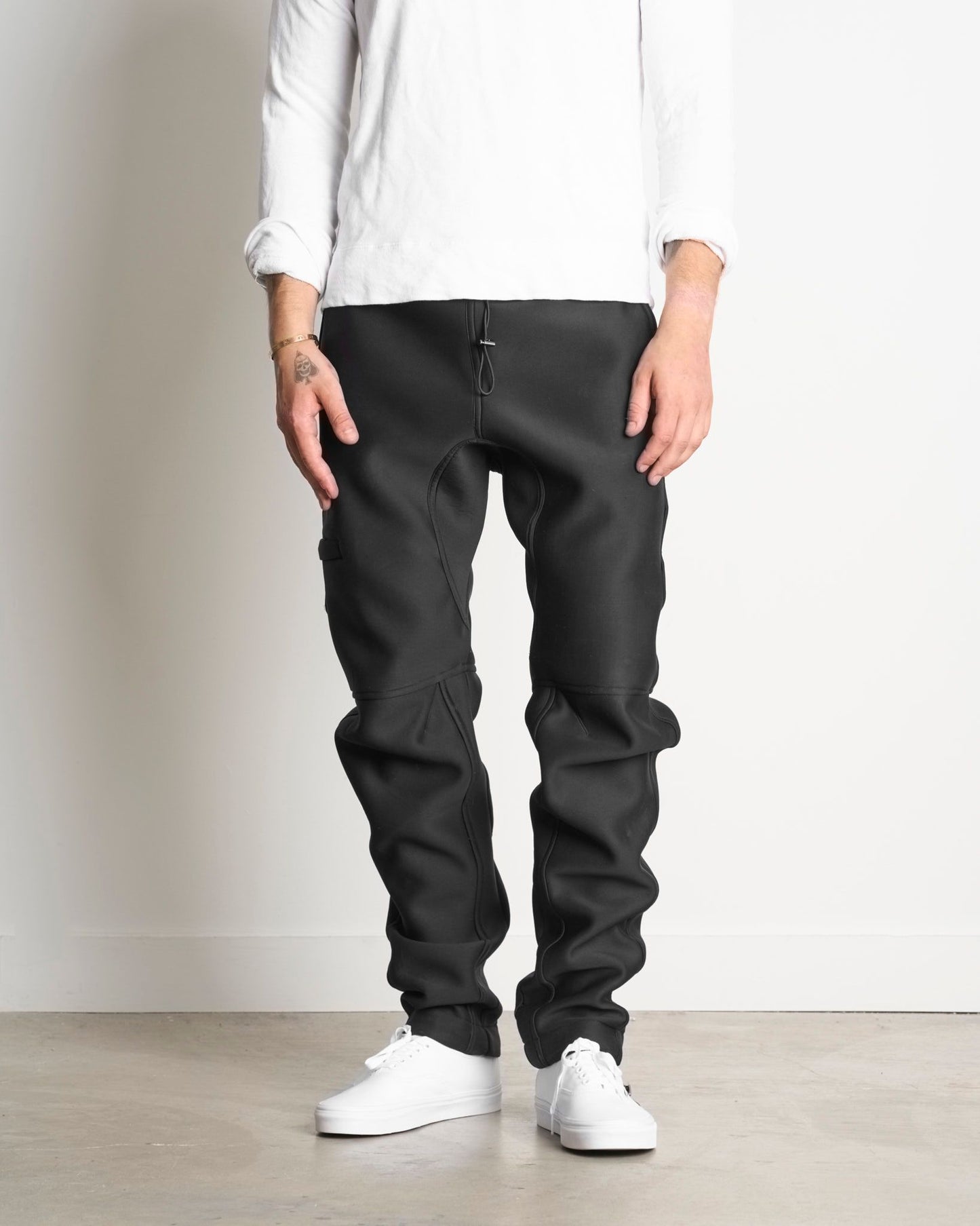 Gingillo Neoprene Scuba Runners Pant - Grey/Black