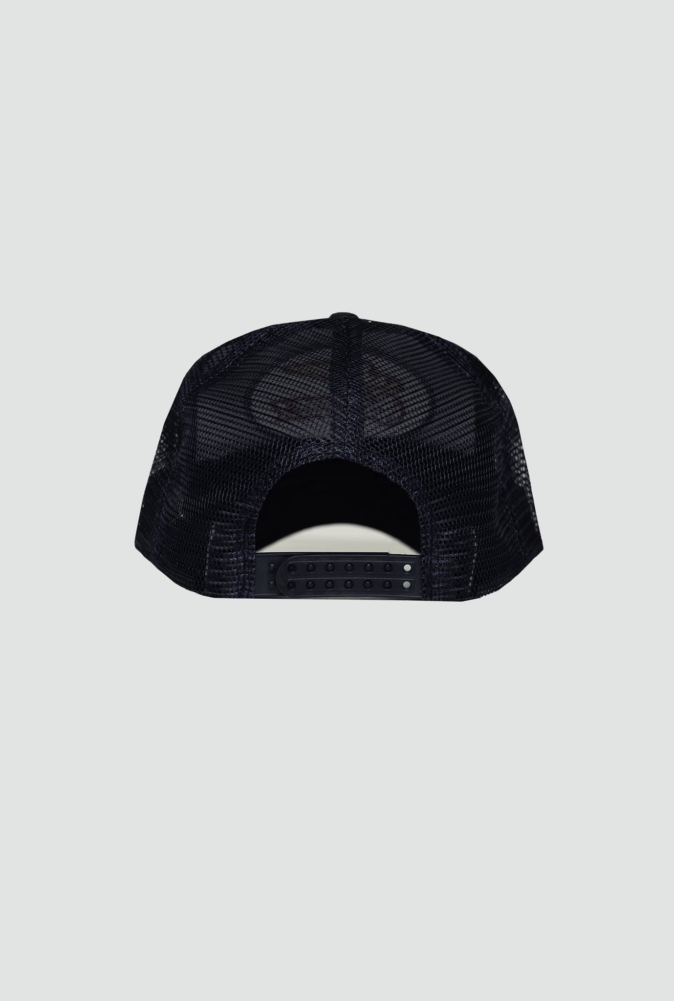 "Moto Gingillo" Mesh Back Trucker Cap - Navy Blue